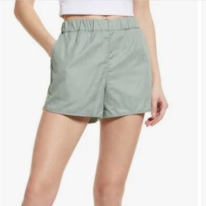 Madewell pull on shorts Frosted Willow Sz small